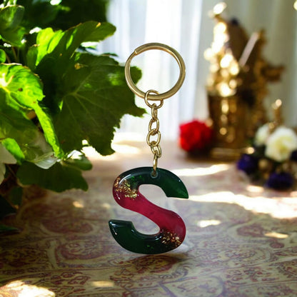 Resin Keychain - Aura Gem Theam